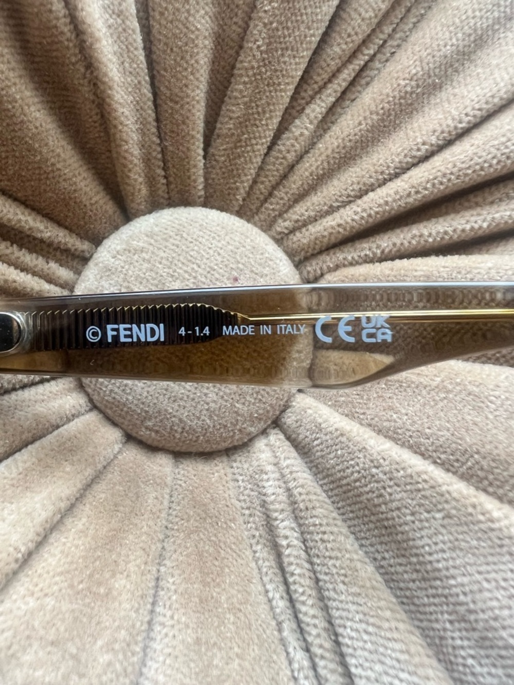 Fendi Way Havana Brown Cat-Eye Sunglasses - Picture 6 of 7